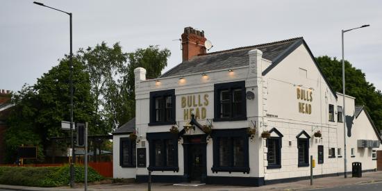 The front of The Bulls Head pub