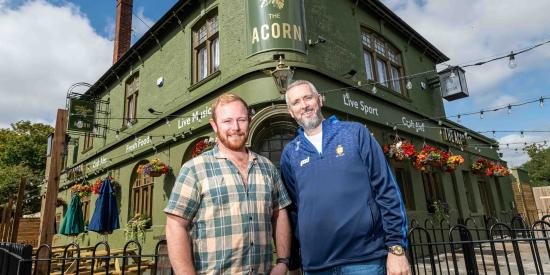 Front of The Acorn 